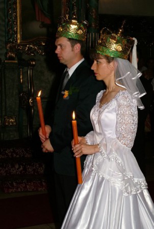 Венчание Дмитрия Корнилова с женой Анитой